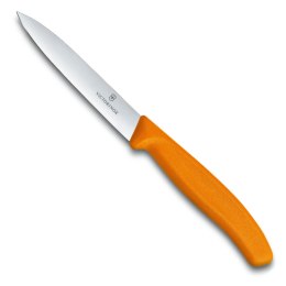 VICTORINOX Nóż ostrze gładkie SWISS CLASSIC 10 cm pomarańczowy 6.7706.L119