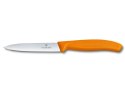 VICTORINOX Nóż ostrze gładkie SWISS CLASSIC 10 cm pomarańczowy 6.7706.L119