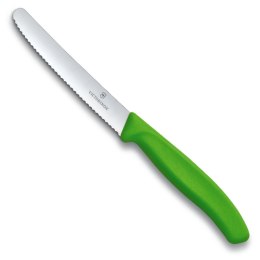 VICTORINOX Nóż ząbkowany SWISS CLASSIC 11 cm zielony 6.7836.L114