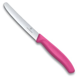 VICTORINOX Nóż ząbkowany SWISS CLASSIC 11 cm różowy 6.7836.L115
