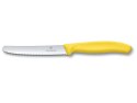 VICTORINOX Nóż ząbkowany SWISS CLASSIC 11 cm żółty 6.7836.L118