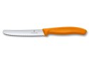 VICTORINOX Nóż ząbkowany SWISS CLASSIC 11 cm pomarańczowy 6.7836.L119